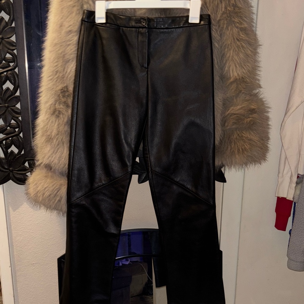 Y2K BCBG.Max Azria Leather Pants